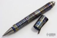 500 Series Ti Screw Cap Pen with Flamed Finish