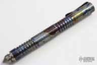 500 Series Ti Screw Cap Pen with Flamed Finish