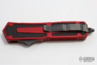 Scarab D/E Red Black Serrated #01235 09/2009