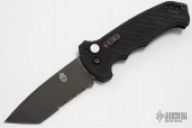 06 Auto Tanto - G-10 Handle Serrated