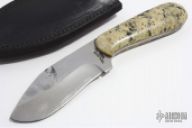 Stone and Damascus Hunter