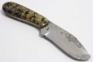 Stone and Damascus Hunter