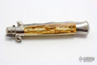 Damascus and Stag Picklock