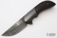 Micro Intro with Damascus Blade