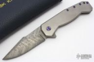 Damascus Scoundrel Flipper
