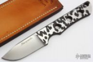 Scrap Knife with Leather Sheath