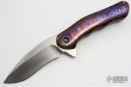 Timascus Framelock Flipper