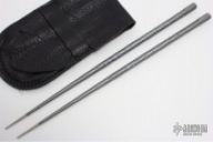 Titanium Chopsticks - Stonewashed