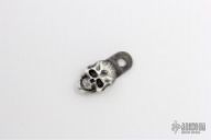 XM Series Sterling Silver Skull Filler Tab