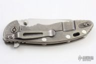 Custom XM-18 3.5" Wharncliffe, All Titanium Handle