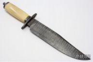 Custom Rados Damascus Bowie