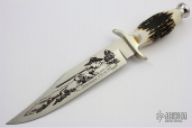 Model 916STSLE-B Boone and Crockett Bowie