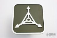 TAD GEAR Trailer Hitch Cover - OD Green/White
