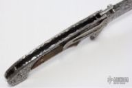 Tighe One On Button Lock Flipper - Damasteel