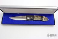 690 Linerlock Folder with Darrel Morris Scrimshaw