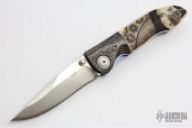 690 Linerlock Folder with Darrel Morris Scrimshaw