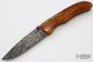 Damascus Linerlock