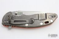 XM-18 3.5" Slicer Flipper - Orange G10