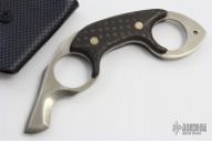 Titanium and CF Karambit