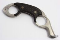 Titanium and CF Karambit