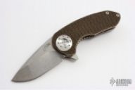 F3 Flipper - Compact, Anodized/Textured Scales, Ti Backspacer