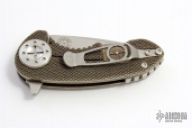 F3 Flipper - Compact, Anodized/Textured Scales, Ti Backspacer