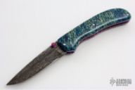 Damascus Linerlock