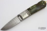 Sole Authorship Damascus Lockback