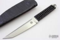 Leather wrapped Tanto