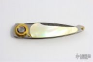 LM21700 Gold Lip MOP/Damascus - Paul Perfecto Limited Ed