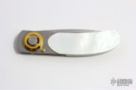 Paul Pocket Knife-Mother of Pearl and Gold