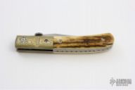 Slim Jim w/ Mokume & Mammoth Ivory