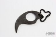 Damascus Claw Keyring