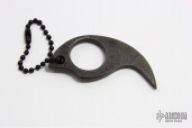 Damascus Claw Keyring