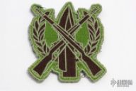 Duane Dwyer Custom Crossed Rifle Logo Patch