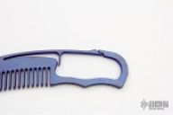 Combariner Comb with Integral Carabiner