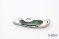 Kiwi w/ Azurite Inlays