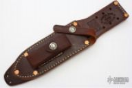 Model C Copper Rivet Sheath 5.5" - Ruff Back