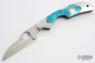 Kiwi w/ Stone Inlays