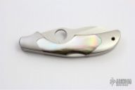 Kiwi w/ Black Lip Pearl Inlays