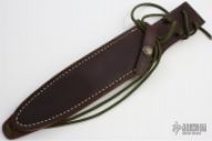 WAXED Brown Model C Sheath - Stamped 16W