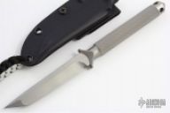 ADO Hand Ground Bead Blast Tanto