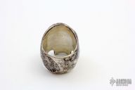 Sterling Skull Ring Size 11