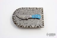 Damascus Belt Buckle