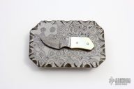 Damascus Belt Buckle