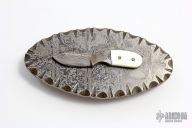 Damascus Belt Buckle