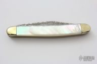 8188P Dam - Damascus and Pearl Slipjoint