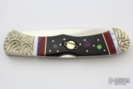 YH033 Custom Buck Model 532 Integral Lockback - Celestial