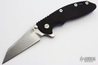XM-18 3.5" Wharncliffe with Anodized Titanium