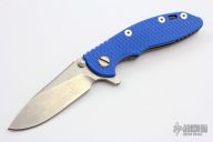 XM-18 3" Flipper w/ Extra Blue Ti Standoffs